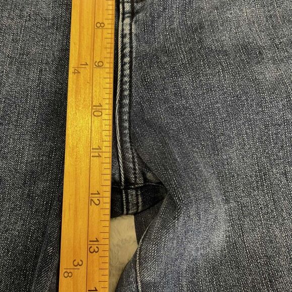 Express Jeans Womens 2 Blue Super High Rise Slim Ankle Medium Wash Stretch Denim - Picture 10 of 10